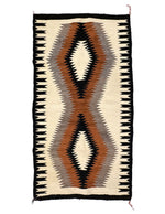 Navajo Crystal Rug c. 1950-60s, 62" x 33"