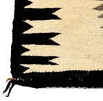 Navajo Crystal Rug c. 1950-60s, 62" x 33"