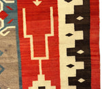 Navajo Crystal J.B. Moore Plate IV Rug c. 1900s, 104.5" x 77.5"