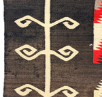 Large Navajo Teec Nos Pos Rug c. 1920s, 109" x 72"