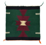 Navajo Germantown Sampler c. 1890s, 18.5" x 19"
