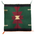 Navajo Germantown Sampler c. 1890s, 18.5" x 19"