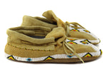 Plains Beaded Leather Moccasins c. 1960s