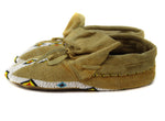 Plains Beaded Leather Moccasins c. 1960s