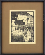 Lon Megargee (1883-1960) - Pueblo de Taos