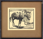 Lon Megargee (1883-1960) - Navajo Ponies