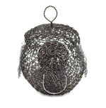Edgar Lewis - Tohono O'odham Wire Basket Duck c. 2010s, 7.5" x 14" x 6.5"