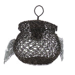 Edgar Lewis - Tohono O'odham Wire Basket Duck c. 2010s, 7.5" x 14" x 6.5"