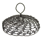 Edgar Lewis - Tohono O'odham Wire Basket Duck c. 2010s, 7.5" x 14" x 6.5"