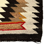 Navajo Crystal Rug c. 1940-50s, 60" x 33.5"