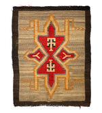 Navajo Crystal Rug c. 1910-20s, 48.5" x 38"