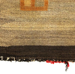 Navajo Crystal Rug c. 1910-20s, 48.5" x 38"