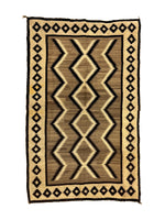 Navajo Crystal Rug c. 1930s, 56" x 34" (T6523)