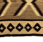 Navajo Crystal Rug c. 1930s, 56" x 34" (T6523)