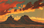 SOLD OUT Ed Mell - Volcanic Desert (Lithograph) Edition of 200