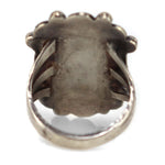 Navajo - Turquoise and Silver Ring c. 1930s, size 7
