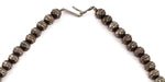 Navajo - Turquoise and Sterling Silver Squash Blossom Necklace c. 1960s, 25" length