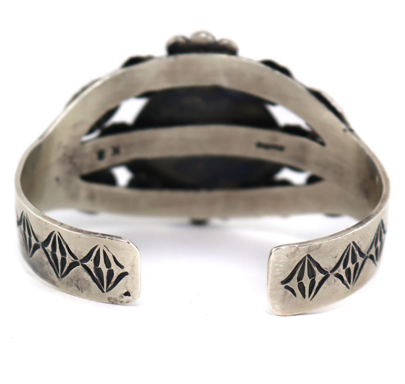 Kirk Smith (1957-2012) - Navajo - Turquoise and Silver Bracelet c. 198
