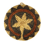Hopi Polychrome Wedding Plaque c. 1950s, 8.75" diameter