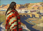 Ray Roberts - Woman from Wahweap in a Transitional Blanket