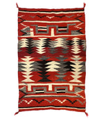 Navajo Transitional Blanket c. 1900s, 56" x 36"