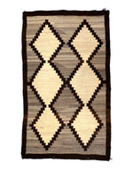 Navajo Crystal Rug c. 1910s, 59" x 35"