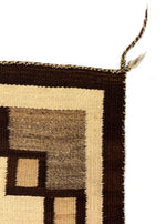 Navajo Crystal Rug c. 1910-20s, 62" x 36"
