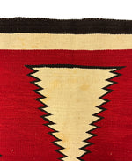 Large Navajo Ganado Rug c. 1920s, 107" x 83"