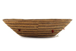 Pima Basket with Attached Interior Basket c. 1890s, 3" x 11"