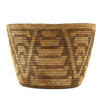 Pima Basket with Geometric Design c. 1890s, 8.5" x 12.5"
