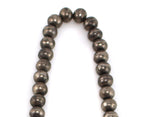 Navajo - Turquoise and Silver Squash Blossom Necklace c. 1910-20s, 23" length
