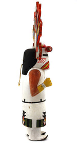 Hopi Kachina c. 1940s, 15.5" x 9.5" x 3.25"