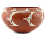 Santo Domingo (Kewa) Redware Jar c. 1940s, 6.5" x 11