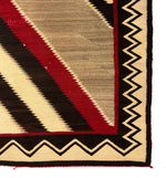 Navajo Ganado Rug c. 1930s, 107" x 61"