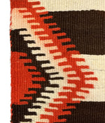 Navajo Third Phase Chief's Blanket c. 1890s, 52" x 74"