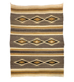 Navajo Crystal Rug c. 1940s, 60" x 42.5"