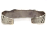 Navajo - Turquoise and Silver Bracelet c. 1920-30s, size 6.75