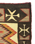 Navajo Teec Nos Pos Rug c. 1925, 72.5" x 49.5"