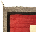 Navajo Double Saddle Blanket with Celestial Motifs c. 1910-20s, 57" x 36"