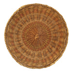 Hopi Polychrome Wicker Basket c. 1890s, 6" diameter