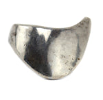 Mexican - Sterling Silver Asymmetrical Ring c. 1960s, size 4.5