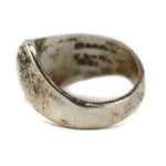 Mexican - Sterling Silver Asymmetrical Ring c. 1960s, size 4.5