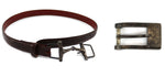 Pat Areias - Lizard Leather and Silver Belt with Mexican Silver Belt Buckle