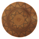 Large Yokuts/Tübatulabal Basket with Rattlesnake Design c. 1900s, 8.5" x 18"