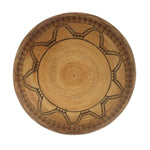 Large Yokuts/Tübatulabal Basket with Rattlesnake Design c. 1900s, 8.5" x 18"
