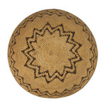 Apache Basket with Geometric Zig-Zag Design c. 1900s, 3.5" x 14.5"