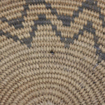 Apache Basket with Geometric Zig-Zag Design c. 1900s, 3.5" x 14.5"