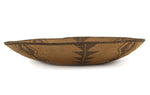 Yavapai Tray with Human Figures and Geometric Design c. 1900s, 2.5" x 15"