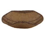 Northwest Coast Sifter Basket c. 1900s, 4.5" x 15" x 13"