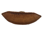 Northwest Coast Sifter Basket c. 1900s, 4.5" x 15" x 13"